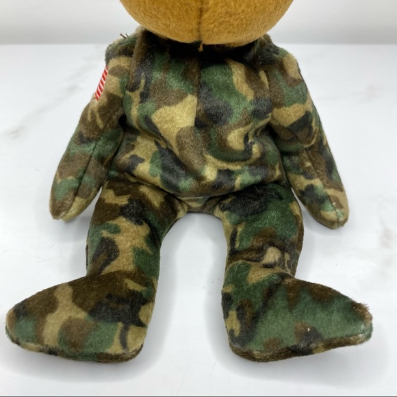 2003 Ty Hero Beanie Bear - Picture 3 of 12
